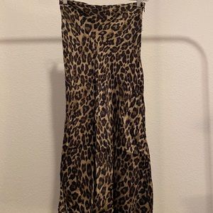 H&M leopard midi-skirt